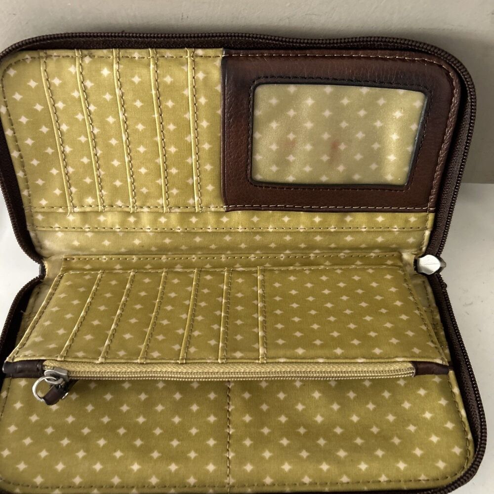 Fossil multi-Color Key-Per Wallet Clutch Key-Per - Picture 4 of 10